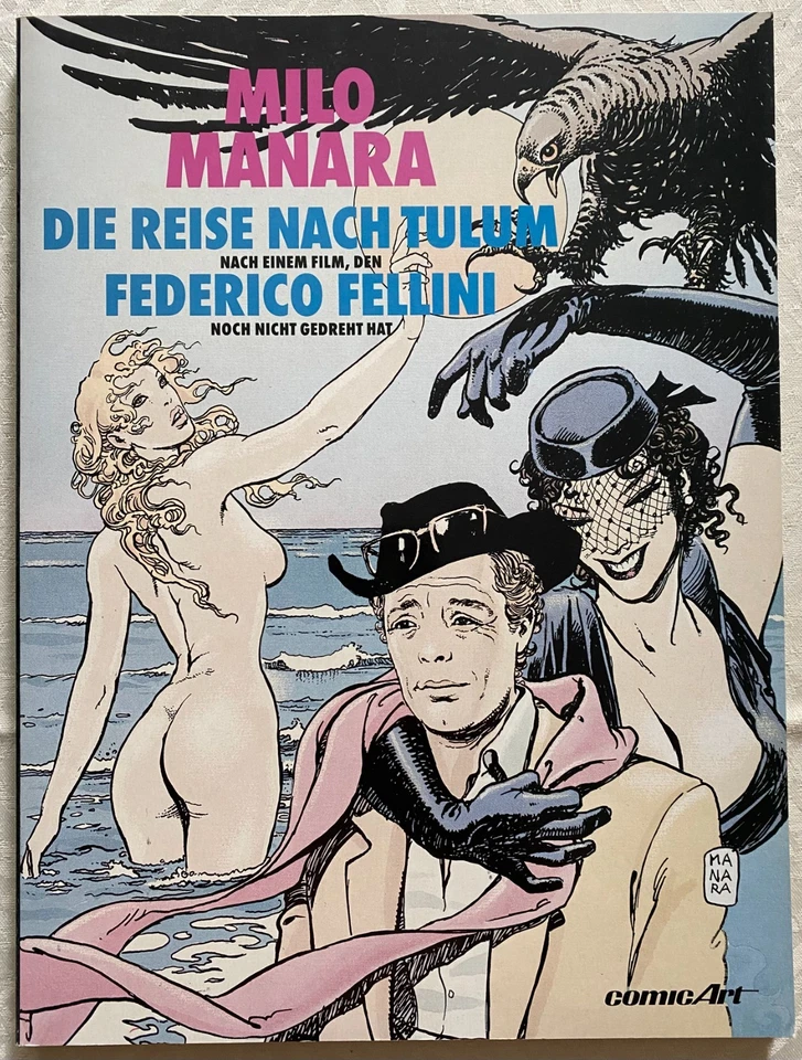 MILO MANARA: EINE REISE NACH TULUM, Carlsen Comic Art, 1. Auflage 1990 - Bild 1 von 1