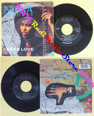 LP 45 7'' NONA HENDRYX I need love The heat 1986 italy RCA PB 49909 no cd mc dvd