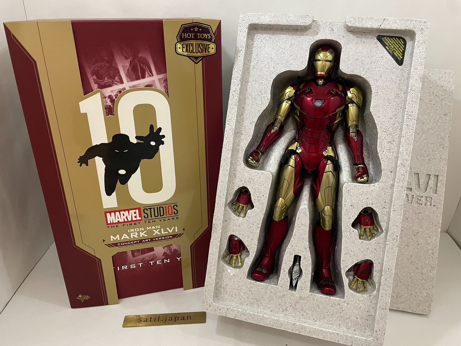 Collectible Figure Hot Toys Mark 46 Diecast Hot Toys MMS 353