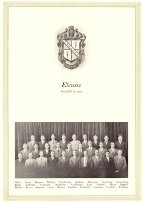 1926 Cornell University Cornellian Eleusis Members Page