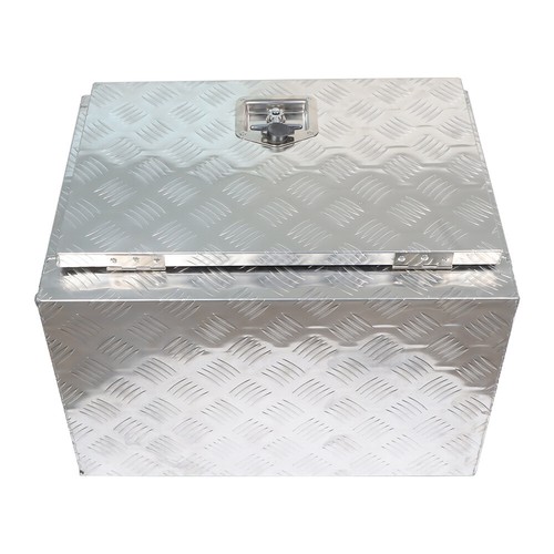 24" ×17"×18" Truck Under Bed Tool Box Underbody Storage Pickup Trailer w/ Lock - Picture 3 of 11