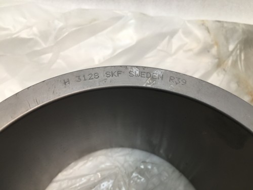 SKF H-3128 Bearing Adapter Sleeve Assembly 125mm ID H3128 KM28 MB28 Sweden - Picture 5 of 12