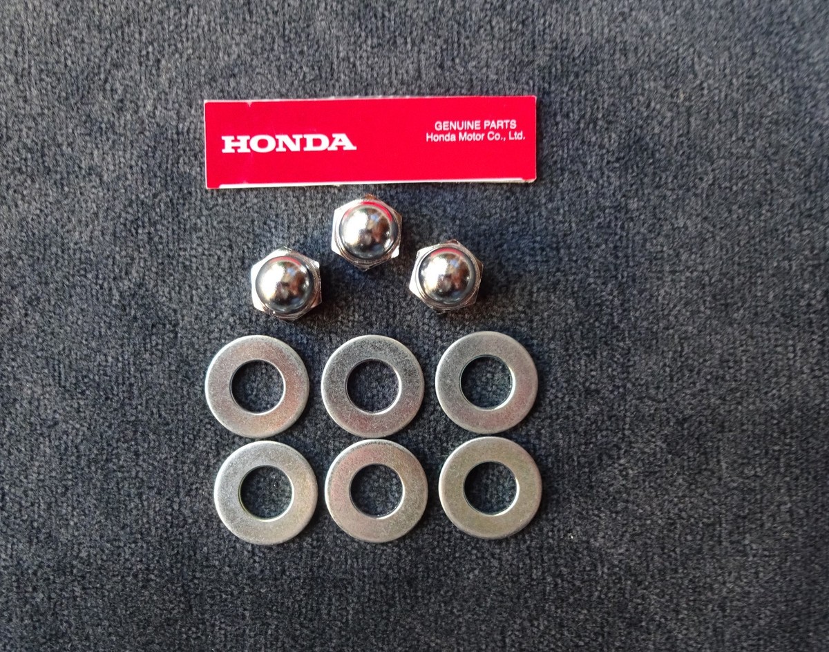 などっと HONDA Z50 72-78 GENUINE OEM Shock Nut / Washer Kit (Read