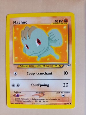 Machoc COMMUNE - POKEMON 73/105 NEO DESTINY EDITION 2 FR