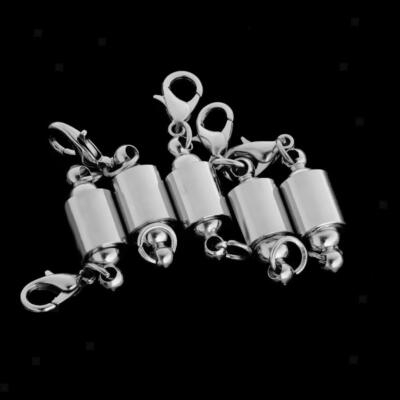 5 Sets Messing Verbinder Magnetverschlüsse Schmuckzubehör