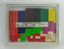 Lot of 3 Cuisenaire Rod Assortment Learning Math Education 74 Pieces Free Ship