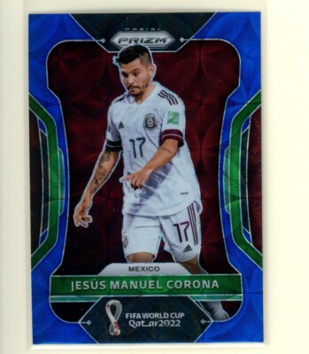 2022 Prizm World Cup Blue Scope Prizm #148 Jesus Manuel Corona #003/135