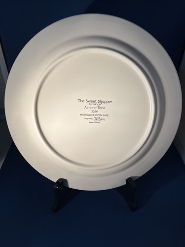 Dinner Plate The Sweet Shoppe by Sango 3026 Sue Zipkin Almond Torte - Picture 3 of 4
