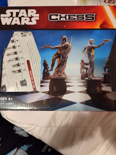 Star Wars Chess Set The Force Awakens Hasbro 2014 components Near Complete - Picture 3 of 4