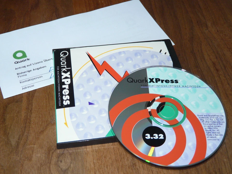 QuarkXpress 3 MAC Vollversion engl. upgradefähig - Bild 3 von 3