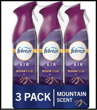 Febreze Air Fresheners, Room Spray Air Freshener, Bathroom Spray, Mountain Scent