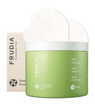 Frudia Green Grape Pore Peeling Pad 70 Ct 5.7 fl oz Exfoliates + Refines 2-in-1!