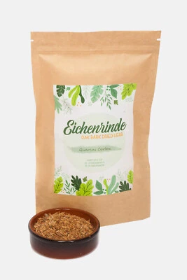 HERBSBYHAND Eichenrinde geschnitten Quercus cortex Eichenrindetee Kräutertee Öko Qualität!