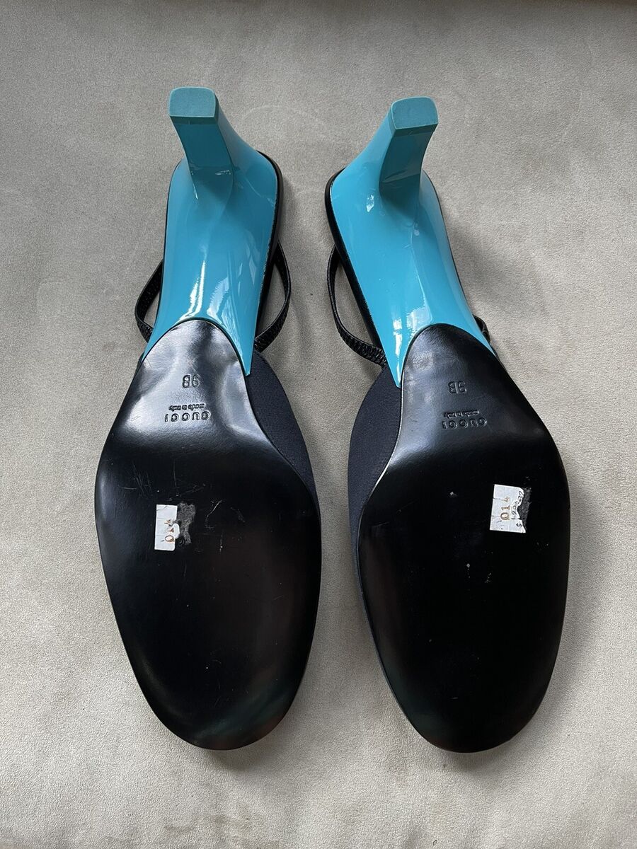 New no box - Gucci - Tom Ford 9B Vintage Lucite Blue Heels New no box - Gucci - Tom Ford 9B Vintage Lucite Blue Heels