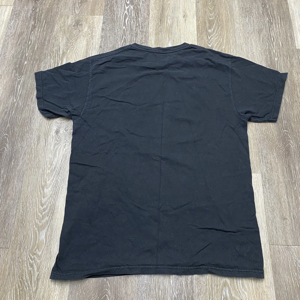 BETHESDA Fallout Vault Boy Graphic Crewneck Black Basic T-Shirt Men's Size M - Image 3 of 4