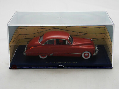 Miniature Buick Roadmaster 1:43 Tintin Au Pays De L'or Noir - Atlas, Neuf En Boîte