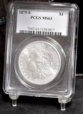 1879-S Morgan Dollar - PCGS MS63 (#51004-L)