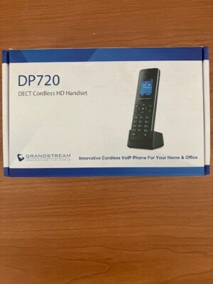 Grandstream DP720 Dect Cordless VoIP Telephone - Black