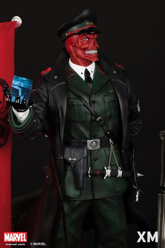 XM Studios 1/4 Scale Red Skull Statue - Picture 6 of 9