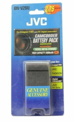 Batteries JVC pour appareil photo et caméscope