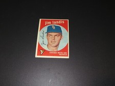 JIM LANDIS 1959 Topps #493  Chicago White Sox  EX++  (Not reprint)