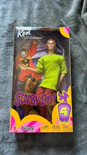 2002 Barbie, Ken as Shaggy in Scooby-Doo! #B3283 NIB