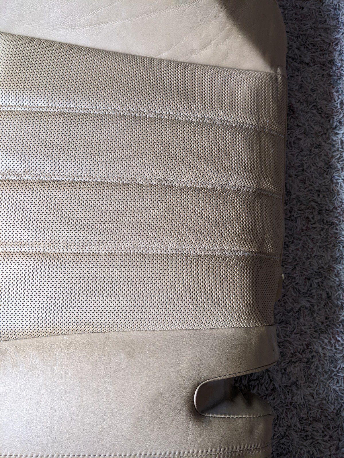 Saffron 06-08 BENTLEY CONTINENTAL FLYING SPUR REAR SEAT LOWER BOTTOM CUSHION oem