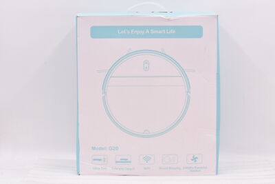 MANVINS G20 2 in 1 Robot Vacuum Cleaner w/ Tangle-Free Cyclone Suction Black