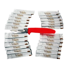 1 Wiebe Boss Dog Wicked Sharp Fixed Blade Knife Scalpel & 24 Replacement Blades