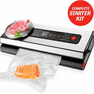 Vacuum Sealer Auto Stainless Steel Food Machine With Image Is Loading Vacuum Sealer Auto Stainless Steel Food