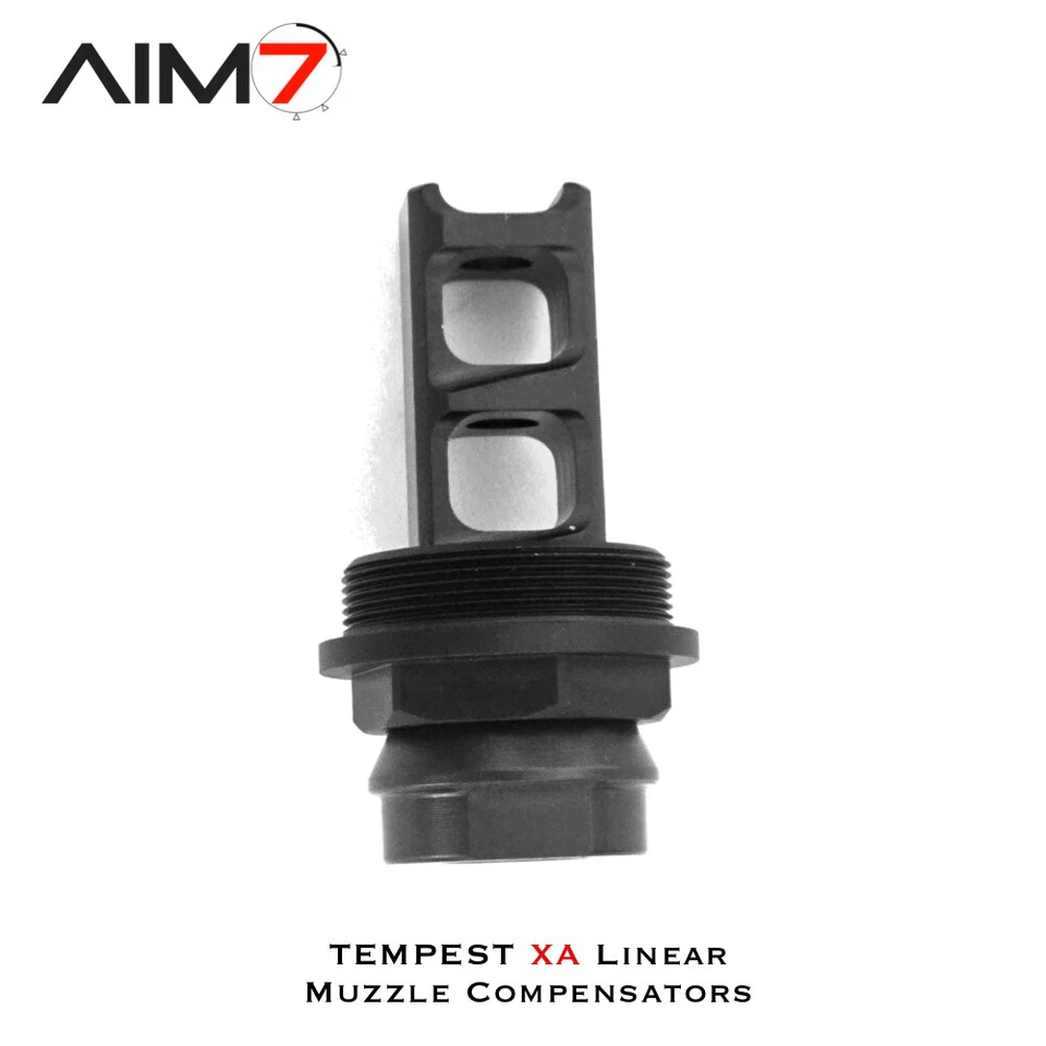 Comp de boca lineal AIM7 TEMPEST con freno de boca Breek Brazos 2BO 223,30CAL,9 MM Foto 4 de 4