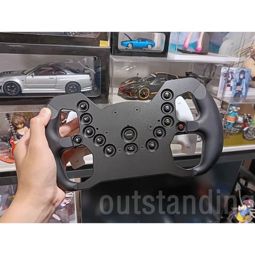 ECANNON EC99 Steering Wheel Rim Formula Sim Racing Wheel Rim Replace for PXN V99 - Picture 6 of 6