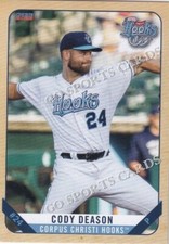 2022 Corpus Christi Hooks Cody Deason RC Rookie Houston Astros
