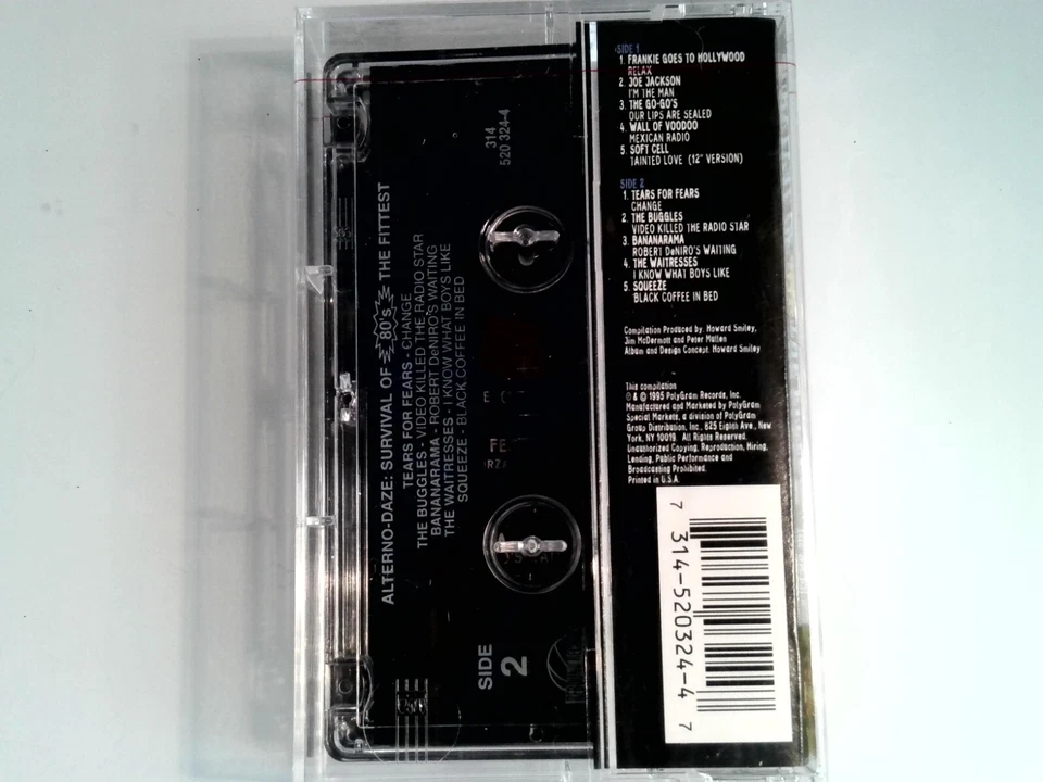 Alterno-Daze Survival of The Fittest (Cassette) New Sealed - Image 2 of 2