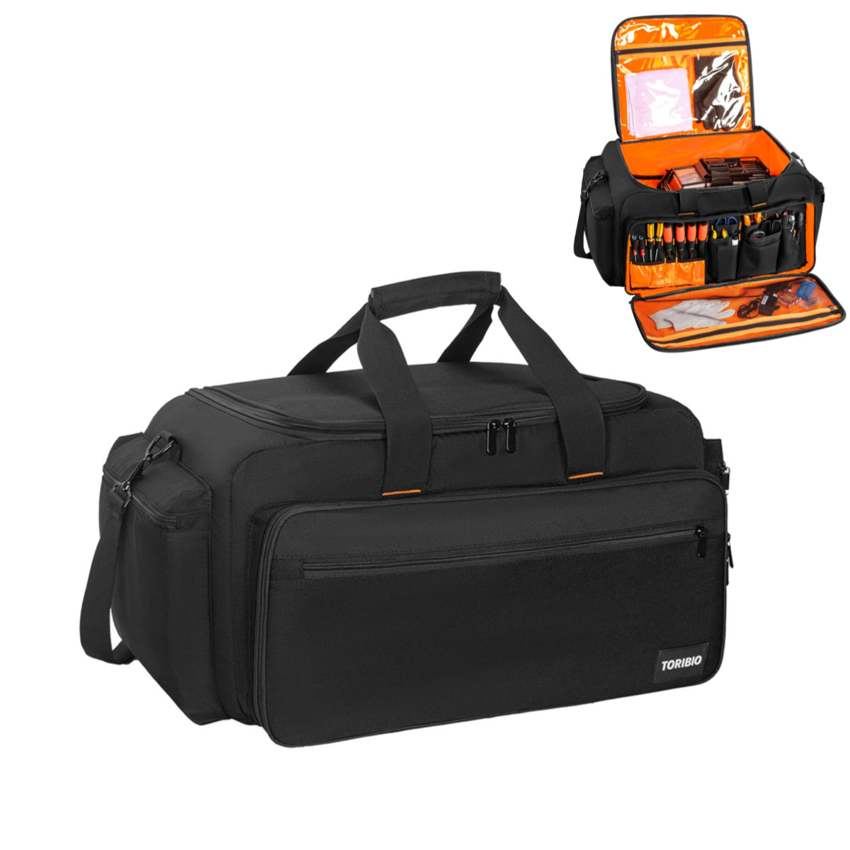 Protective RC Storage Bag for 1/14,1/16 Cars,Multipocket RC Car Tools Carry Case
