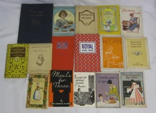 Vintage Mini Cookbook Pamphlets 1910s-1930s Lot of 17 Fleischmann Co.