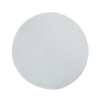 Tischset SAMBA D 38 cm weiß