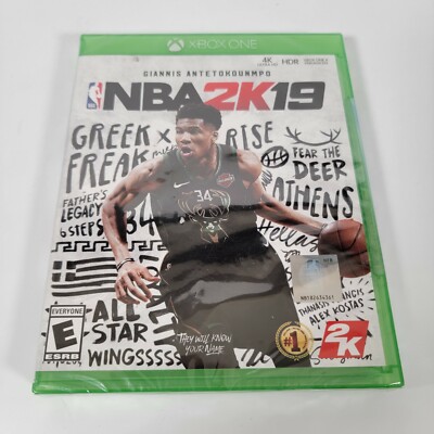 NBA 2K19 Xbox One for Microsoft XB1 2019 Basketball Game - BRAND NEW AND SEALED