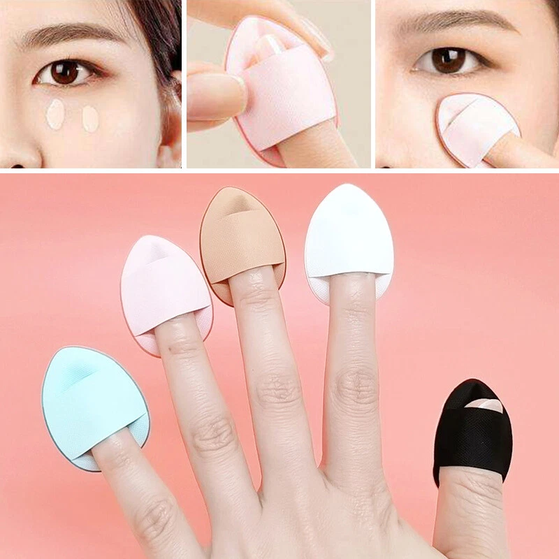 Finger Size Powder Puff Mini Makeup Puff Soft Water Drop Makeup Sponges For  Foundation Concealer Cosmetic Foundation Sponge Mineral Powder Wet Dry  Makeup Tool - Temu