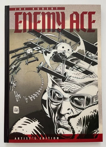 Joe Kubert ENEMY ACE ARTIST'S EDITION - 2014 IDW 17x12 HC in box VF/NM