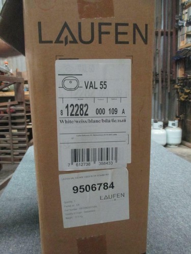 Hand basin, LAUFEN, Square Counter Basin, NOS, boxed, highest quality - Picture 3 of 12
