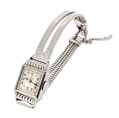 Vintage Omega Art Deco Manual Wind Ladies Watch Mid