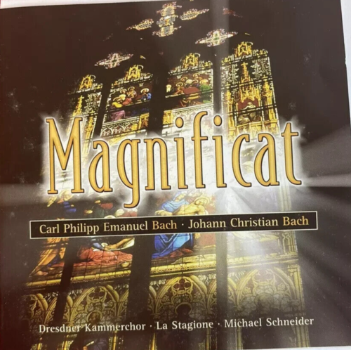 Magnificat: CPE Bach & JC Bach - Dresdner Kammerchor w/ Michael Schneider