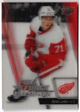 2015-16 Upper Deck Full Force 3D Freshmen DYLAN LARKIN #120 Detroit Red Wings RC