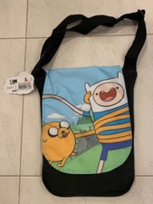 ADVENTURE TIME FINN & JAKE BACKPACK SATCHEL BAG COSTUME Authentic *NEW* SALE