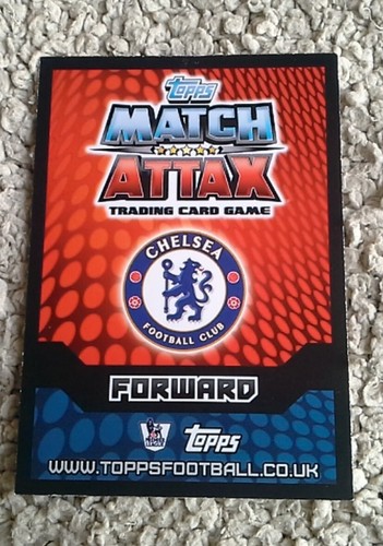 MATCH ATTAX 2014/15 14/15 DIDIER DROGBA ERROR CARD NO 69 VGC - Picture 4 of 7