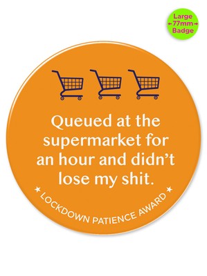 Large Badge Pin Rude Funny Humour Novelty Cheap Gift ...