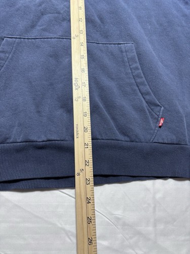 Levis Jeans Herren Hoodie Kapuzen Sweatshirt Pullover Blau XL Extra Large - Bild 6 von 8
