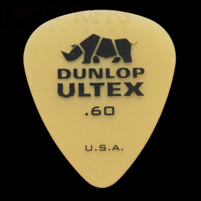 Dunlop Ultex Standard Gitarren-Plektren Gitarrenplektren 0,60 mm - 6 10 12 20 24 36