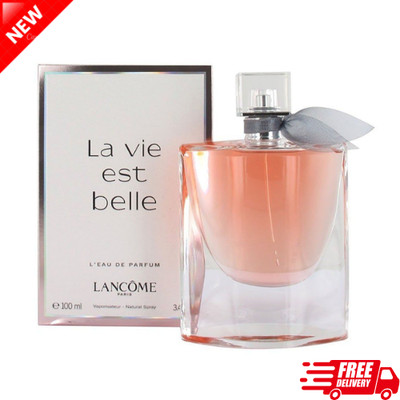 La Vie Est Belle Lancome L'eau De Parfum 3.4 oz  New With Sealed Box , ,